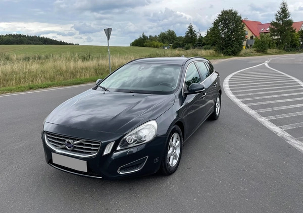 Volvo V60 cena 47900 przebieg: 140000, rok produkcji 2013 z Nidzica małe 497